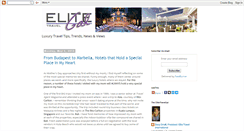 Desktop Screenshot of elitetravelgal.com